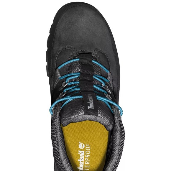 Timberland Euro Hiker Black Waterproof Hiking Ankle Boots Bootie Shoes 7 NEW - Picture 4 of 9